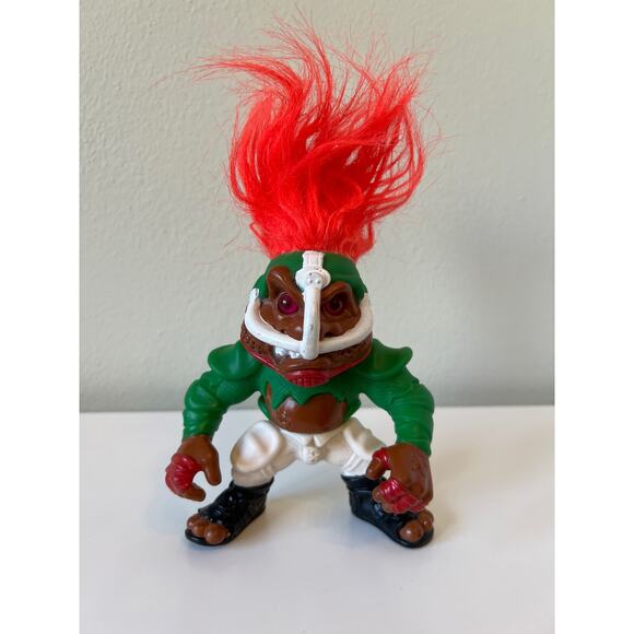 The Original Battle Trolls Action Figure T.D. Troll 1992 Hasbro - Picture 1 of 3
